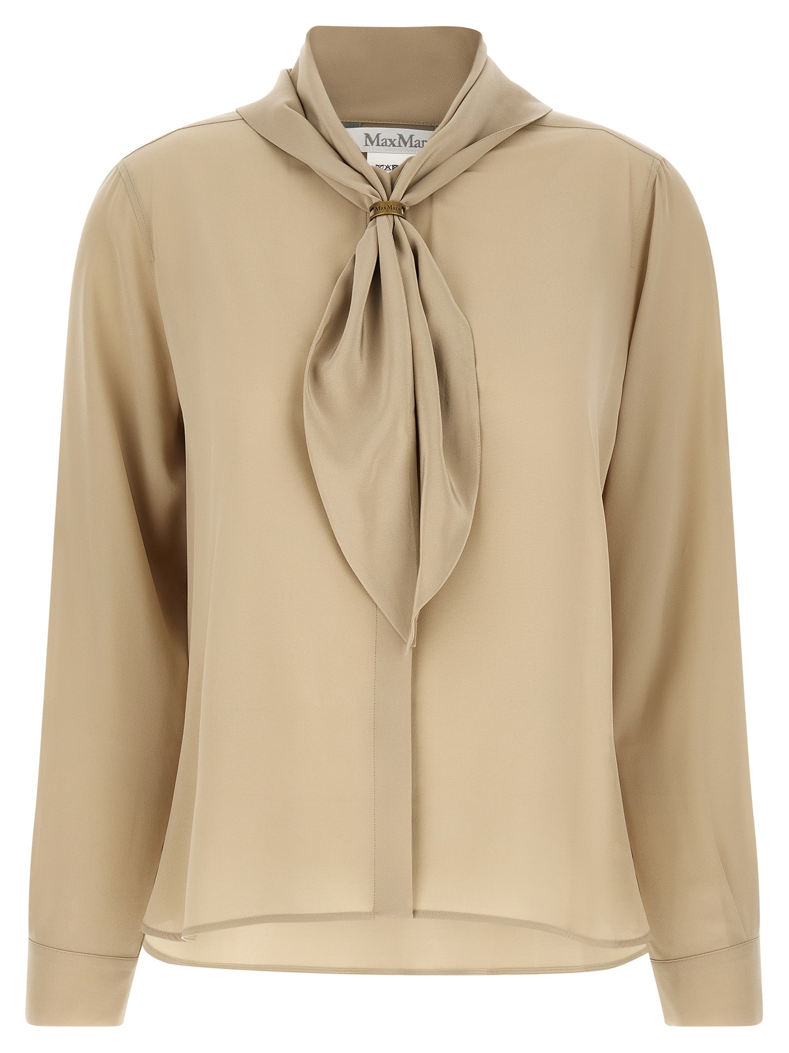 MxmDry Silk Crepe de Chine Blouse