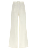 MxmBadesse Cotton Wide-Leg Flared Pants
