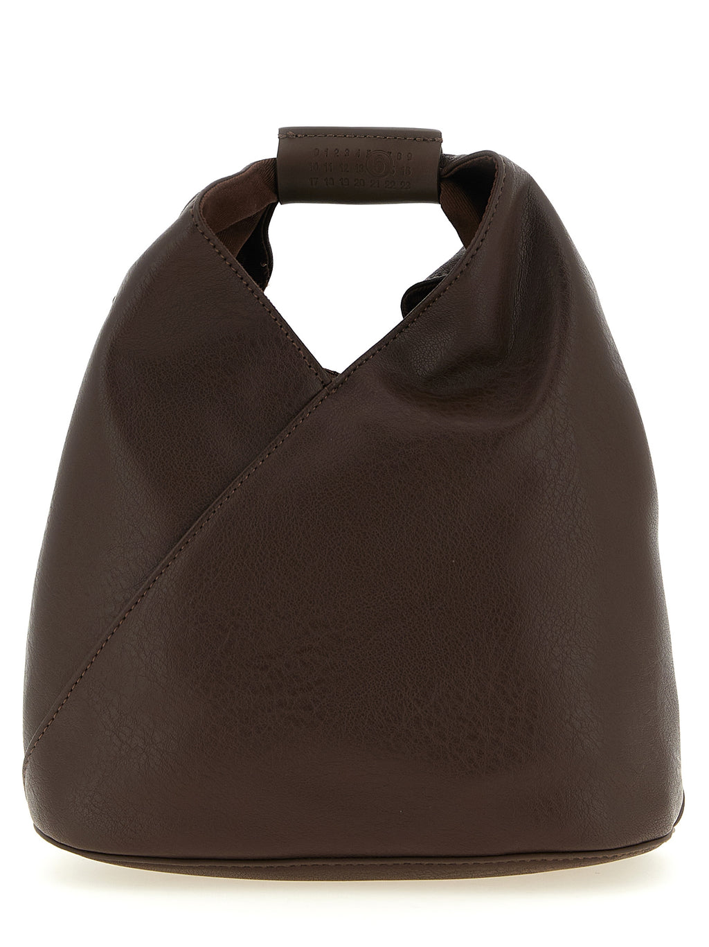 Chocolate Brown Polyurethane Crossbody