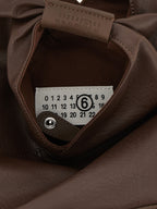 Chocolate Brown Polyurethane Crossbody