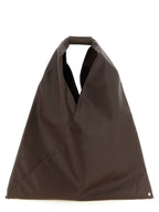 Japanese Classic Polyurethane Leather-Effect Midi Handbag