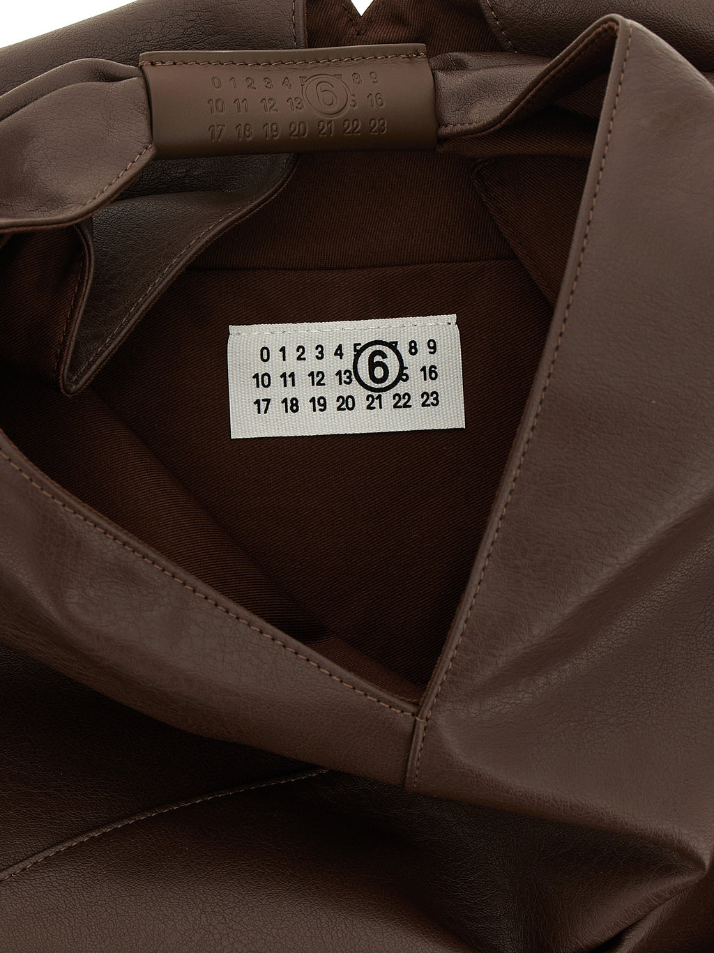 Japanese Classic Polyurethane Leather-Effect Midi Handbag