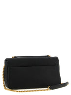 Black Lamb Leather Shoulder Bag