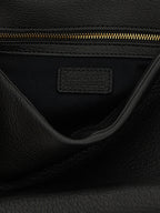 Black Lamb Leather Shoulder Bag
