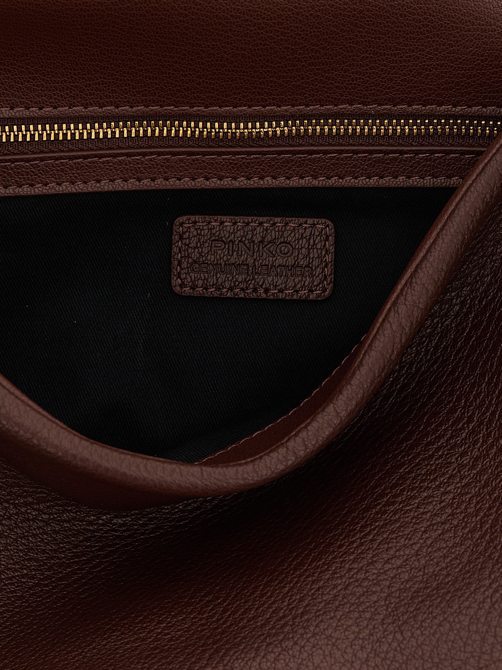 Hammered Lambskin Shoulder Bag