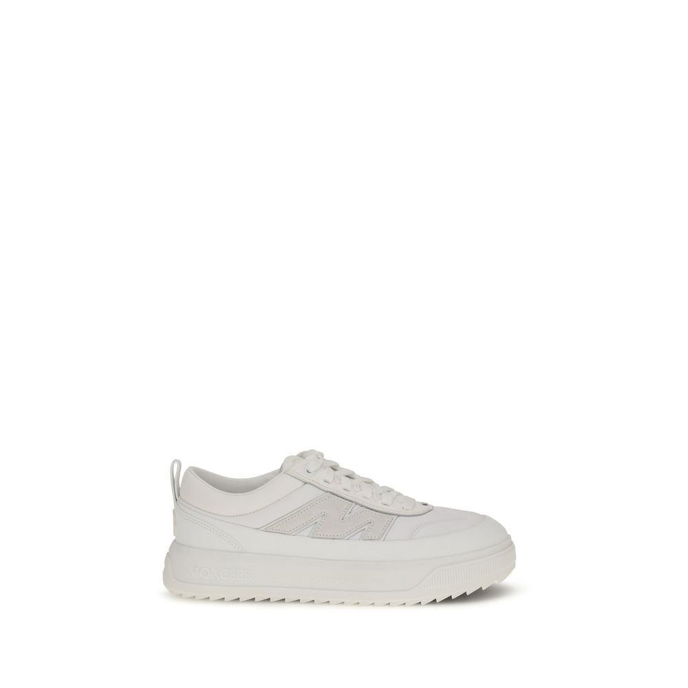 White Calfskin Altive Sneakers