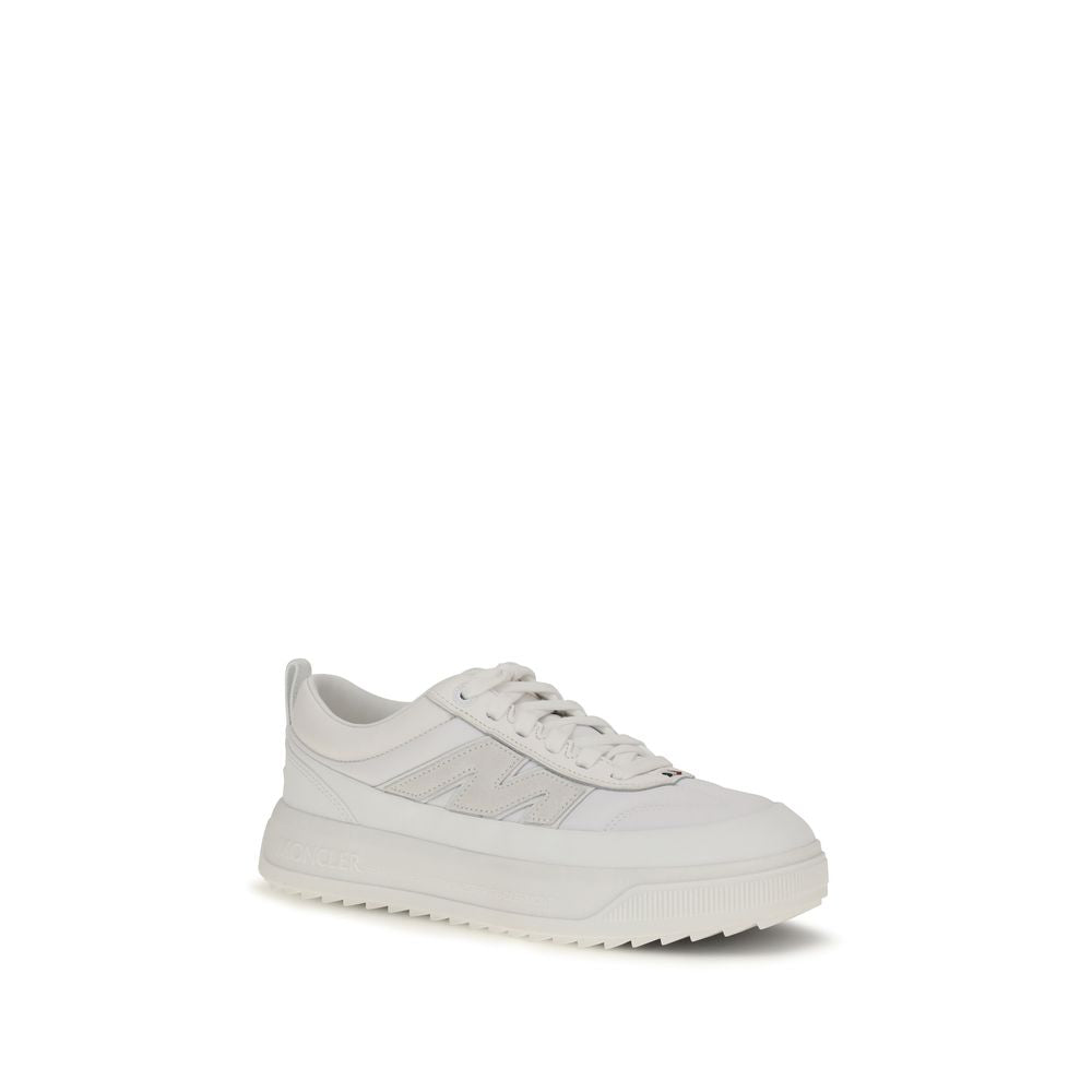 White Calfskin Altive Sneakers