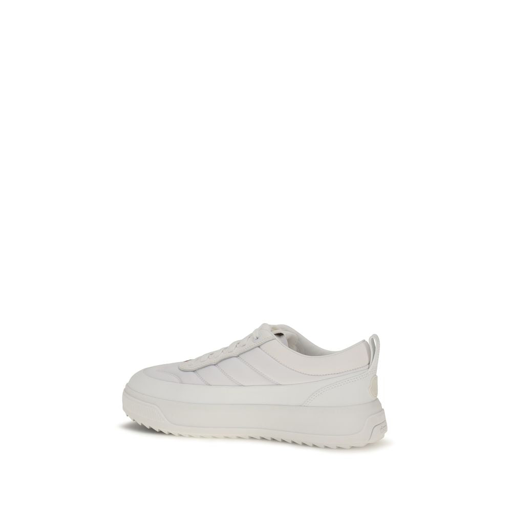 White Calfskin Altive Sneakers