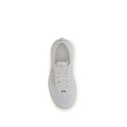 White Calfskin Altive Sneakers