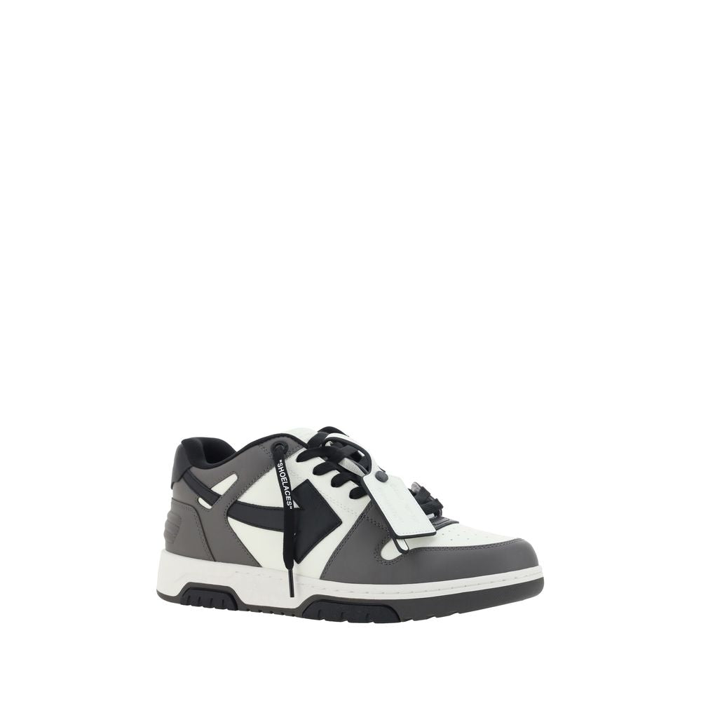 Multicolor Calf Leather Athletic Sneakers