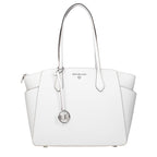 White Leather Shoulder Bag