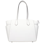White Leather Shoulder Bag
