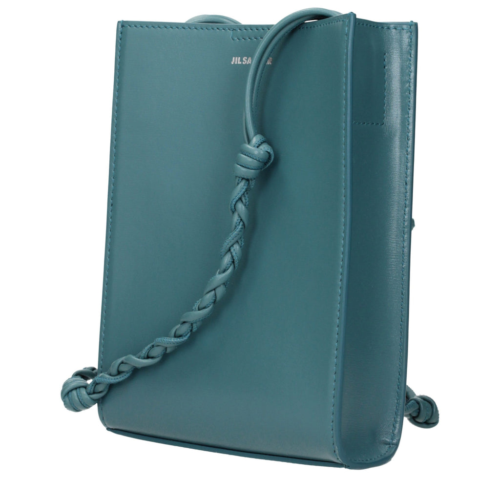 Green Leather Crossbody Bag