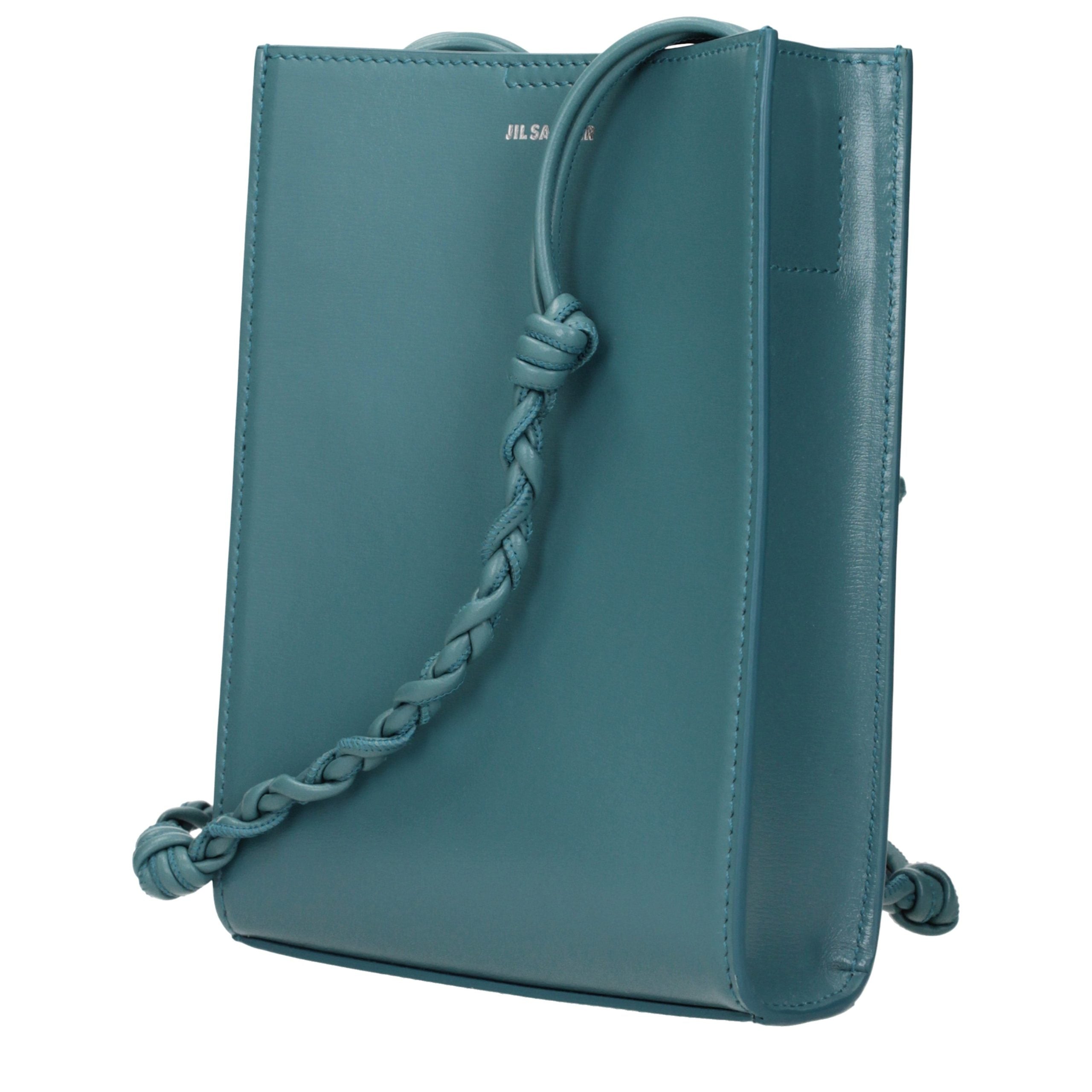 Green Leather Crossbody Bag