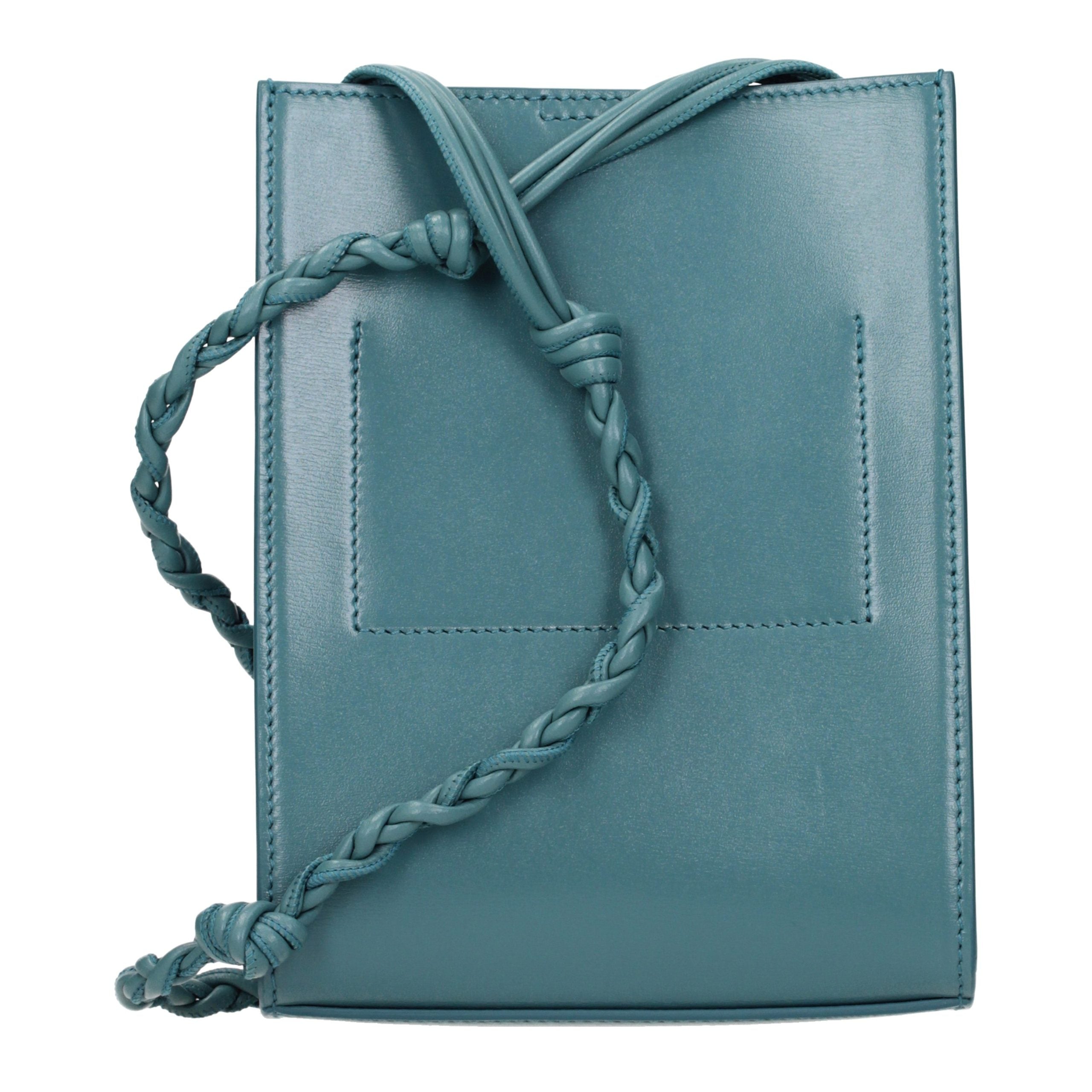 Green Leather Crossbody Bag
