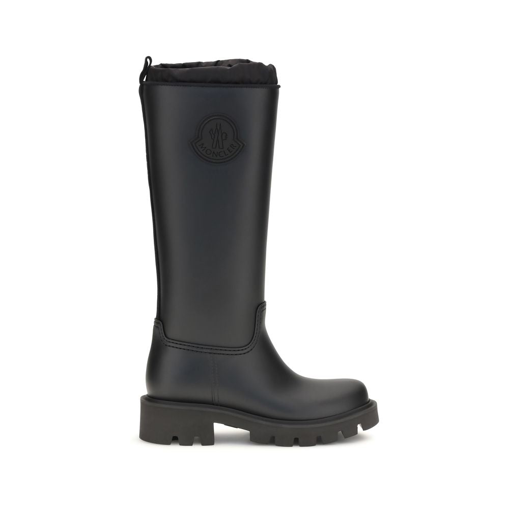 PVC Kickstream Knee-High Boots
