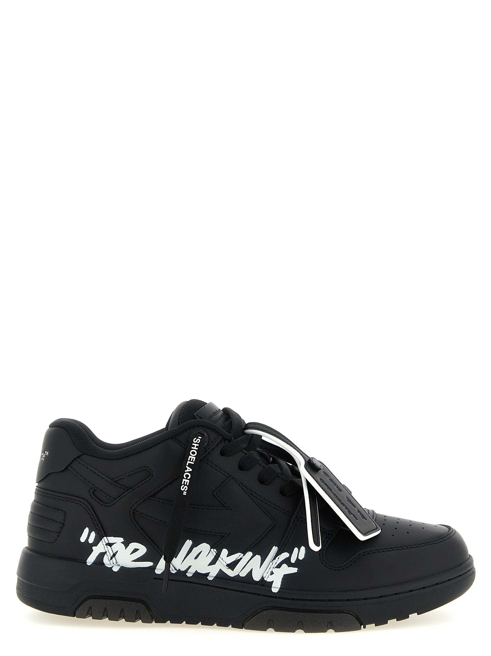 Bicolor Calfskin Out Of Office For Walking Low Top Sneakers