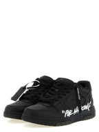Bicolor Calfskin Out Of Office For Walking Low Top Sneakers