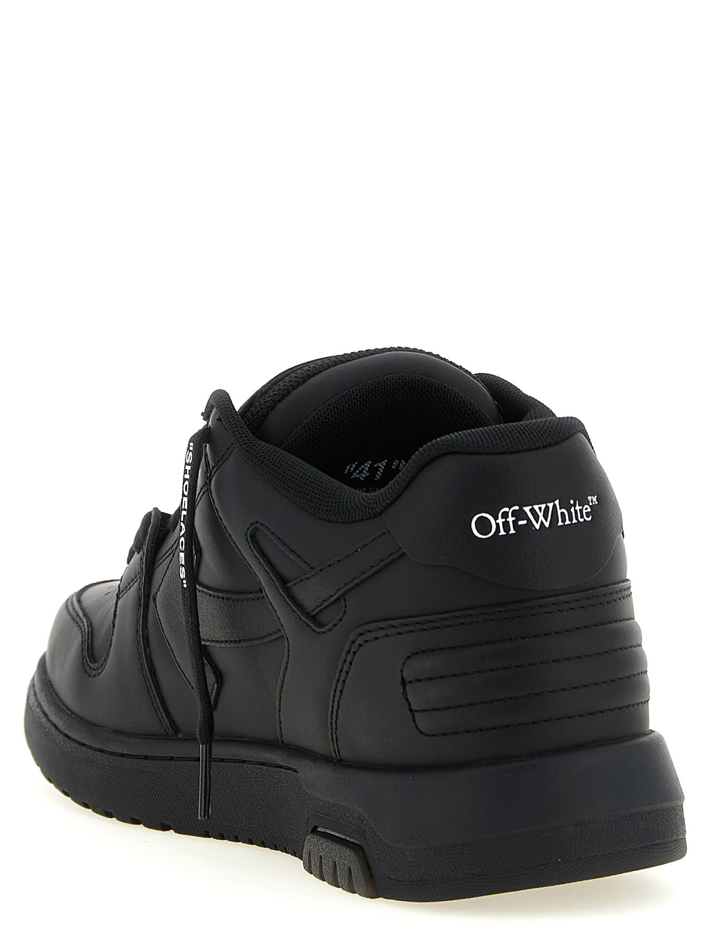 Bicolor Calfskin Out Of Office For Walking Low Top Sneakers