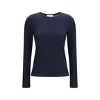 Lyocell‑Blend Ribbed Sweater