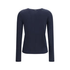 Lyocell‑Blend Ribbed Sweater