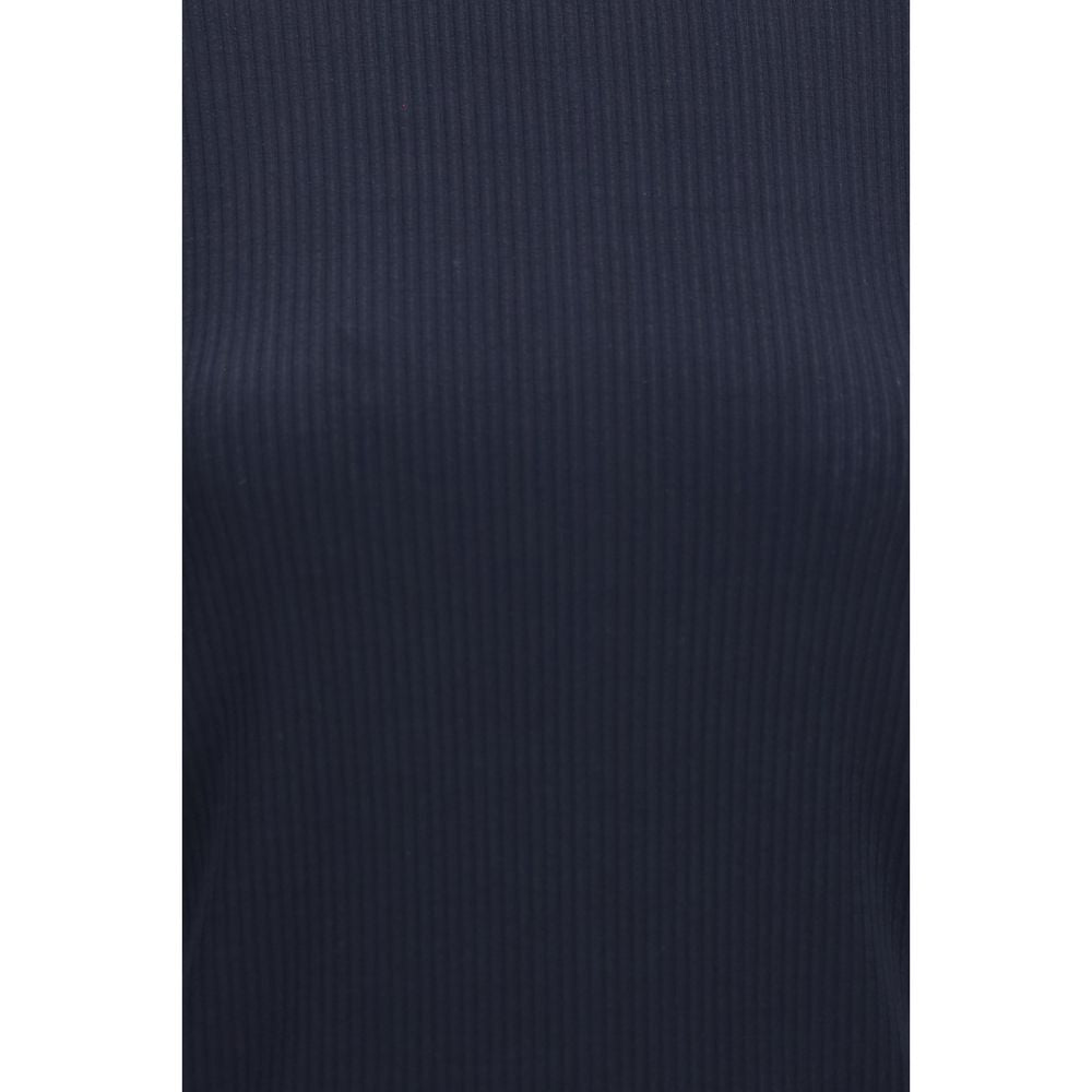 Lyocell‑Blend Ribbed Sweater