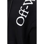 Vertical Bookish Skate Hoodie - Black Cotton