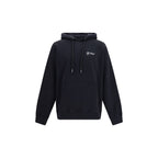 Black Cotton Skate Hoodie