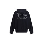 Black Cotton Skate Hoodie