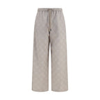 Oversized Arrow Cotton Pants