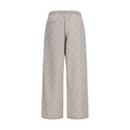 Oversized Arrow Cotton Pants