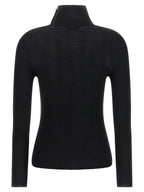 Black Virgin Wool Cardigan