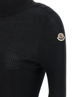 Black Virgin Wool Cardigan