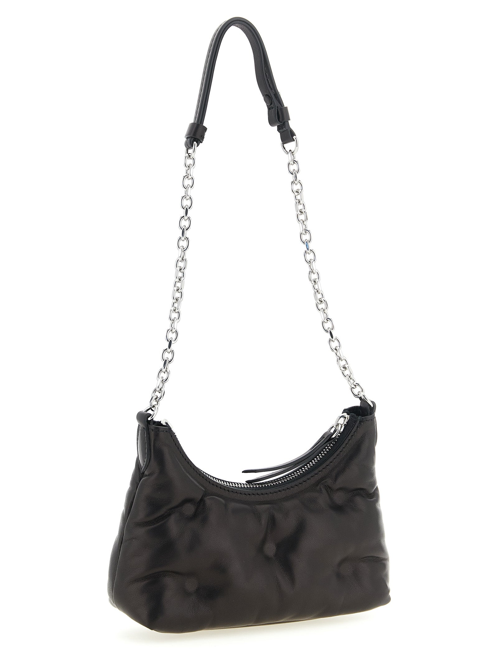 Lamb Leather Glam Slam Micro Crossbody