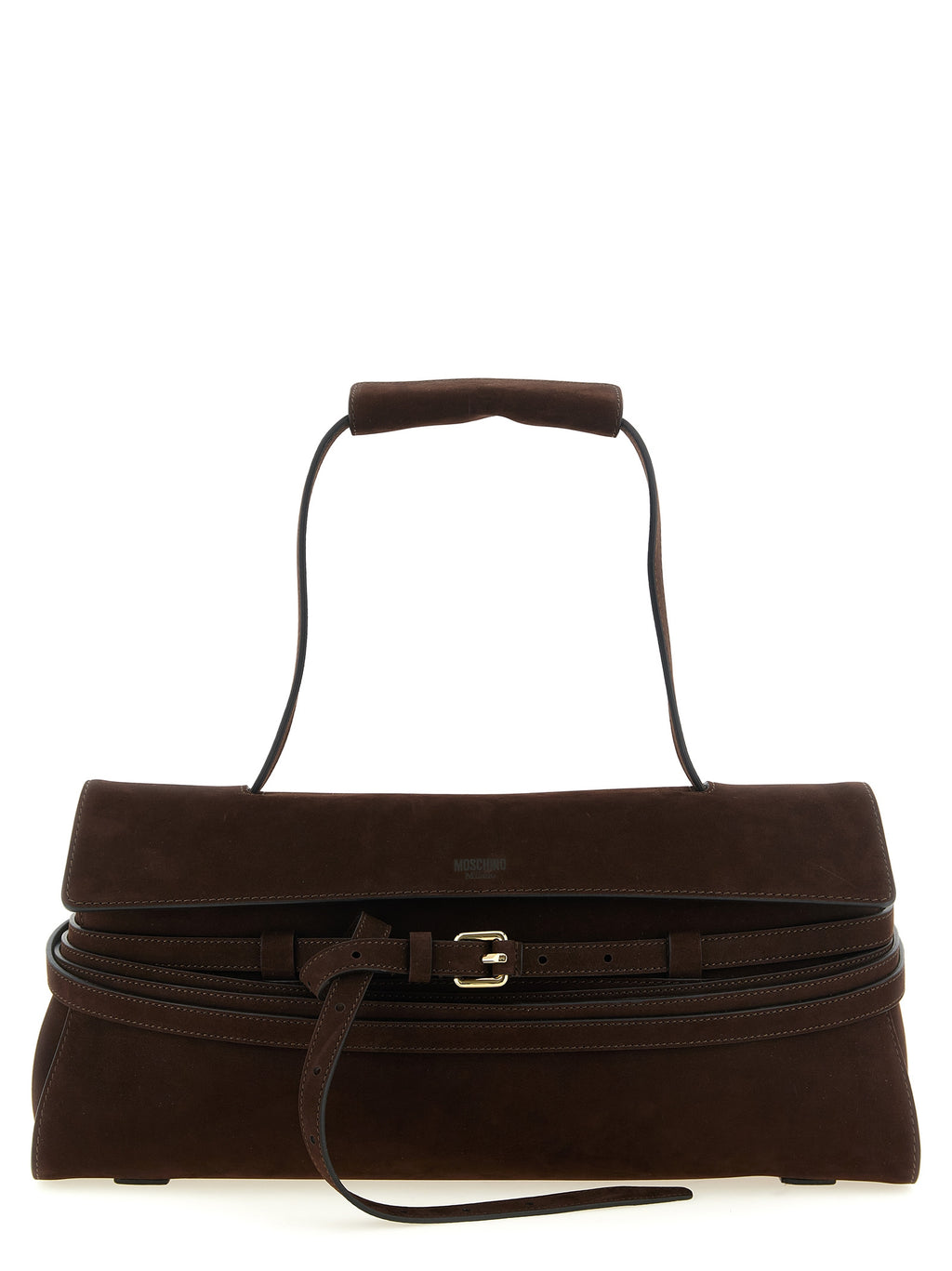 Calfskin Tie Me Shoulder Bag