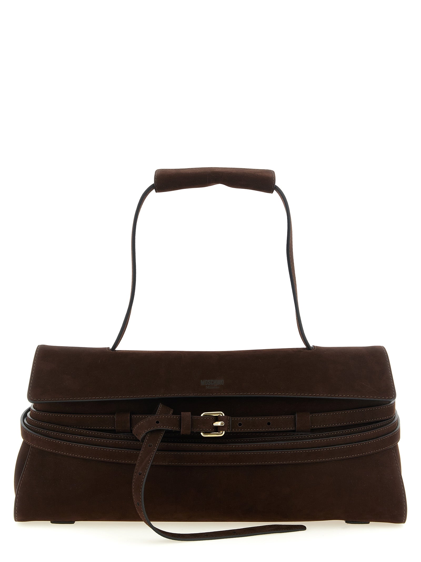 Calfskin Tie Me Shoulder Bag