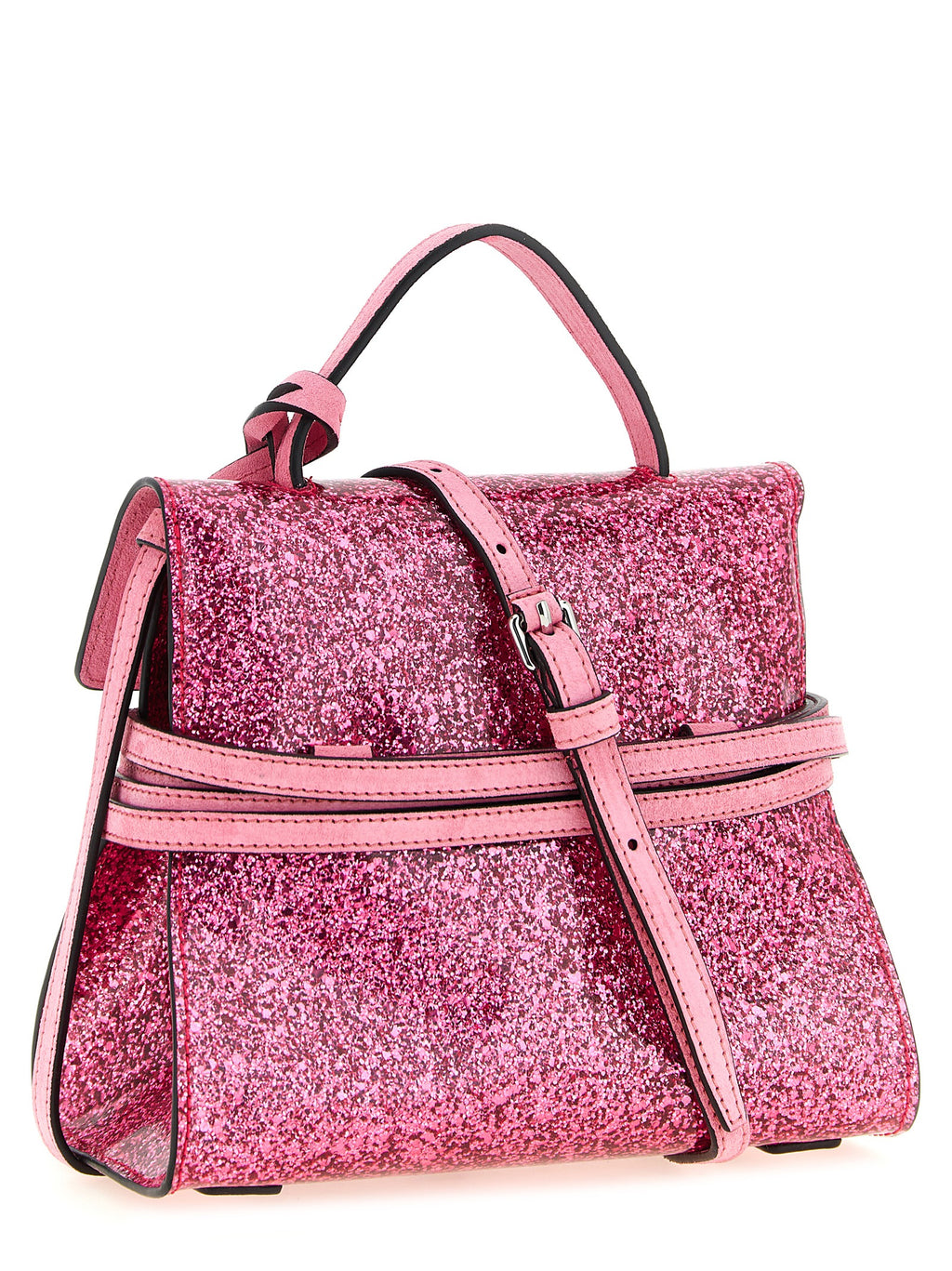 Small Leather Tie Me Handbag