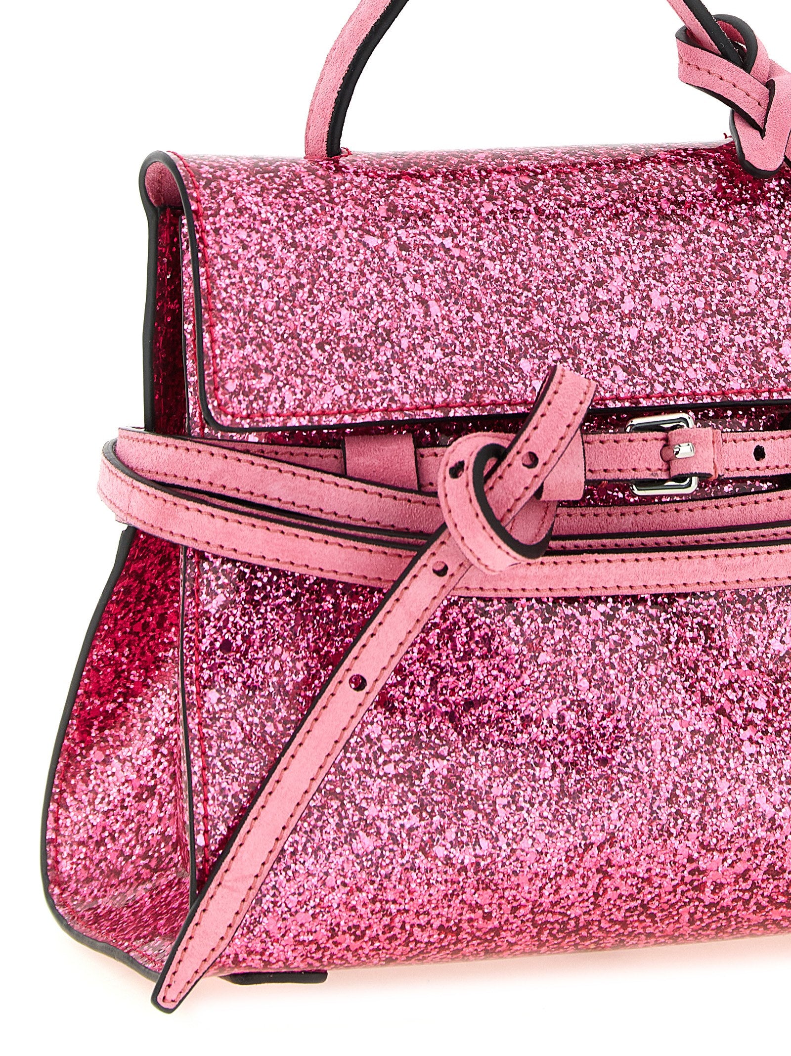 Small Leather Tie Me Handbag