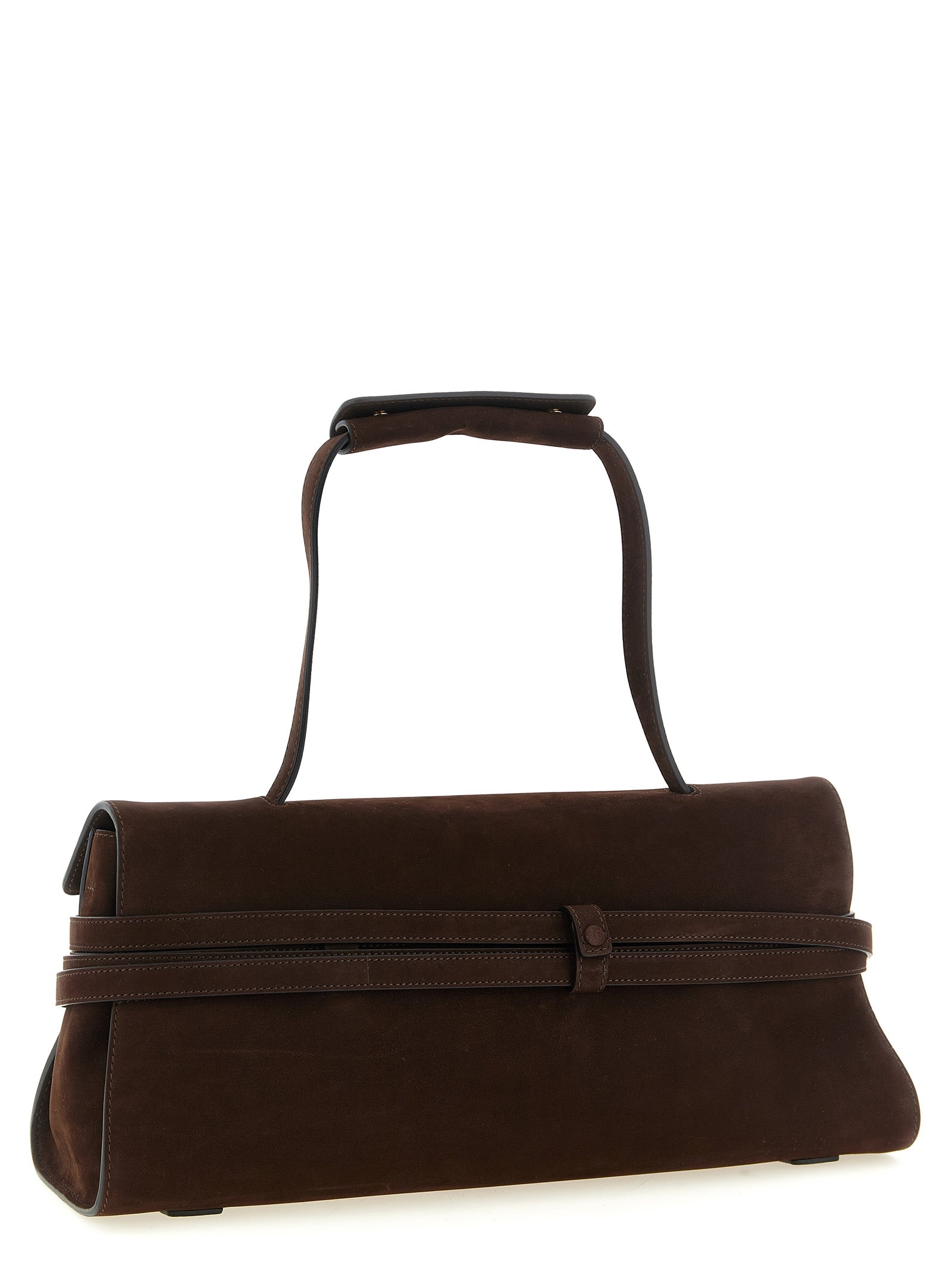 Calfskin Tie Me Shoulder Bag