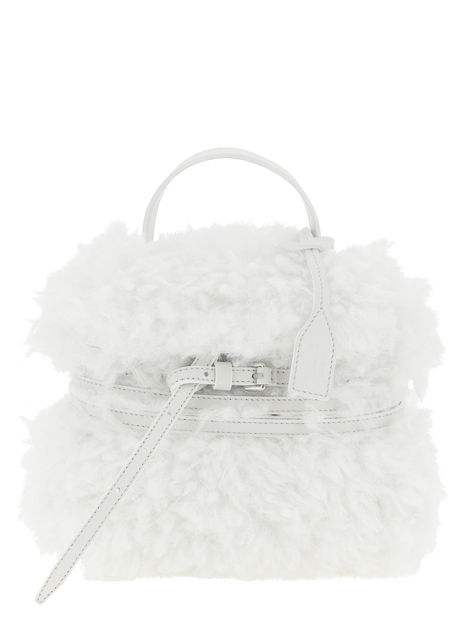 White Tie Me Small Handbag