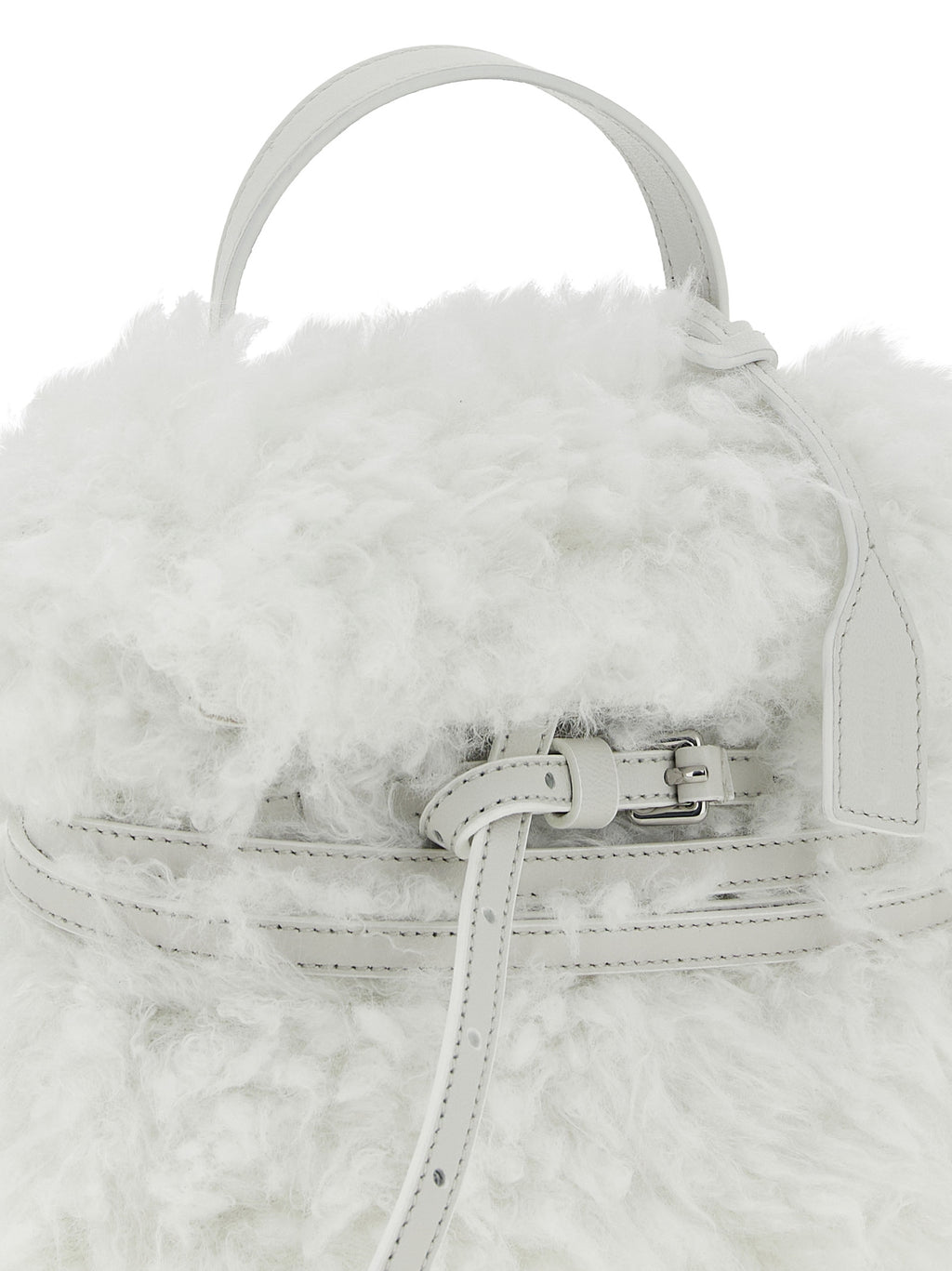 White Tie Me Small Handbag