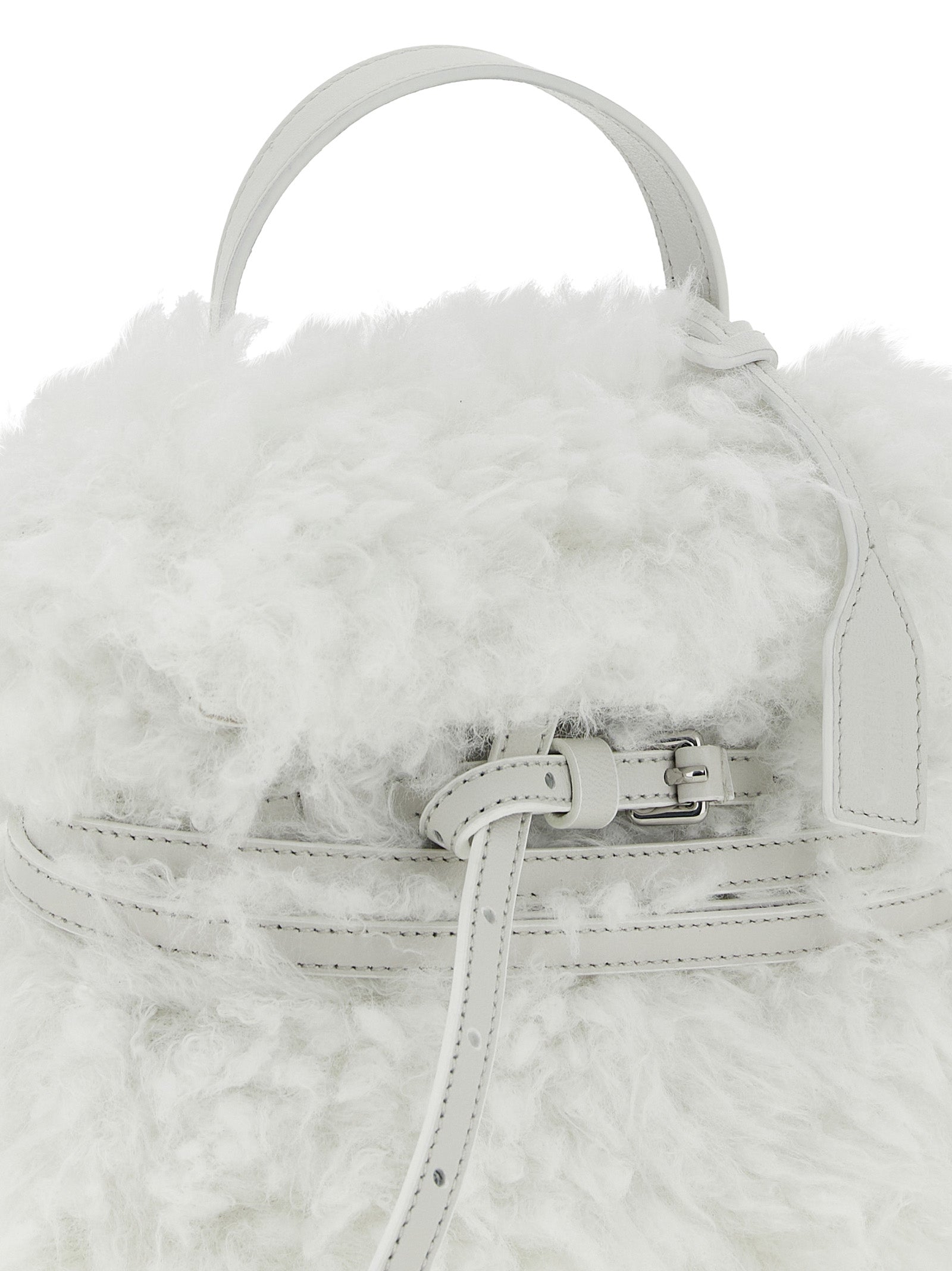 White Tie Me Small Handbag