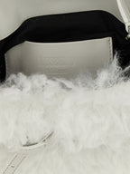 White Tie Me Small Handbag