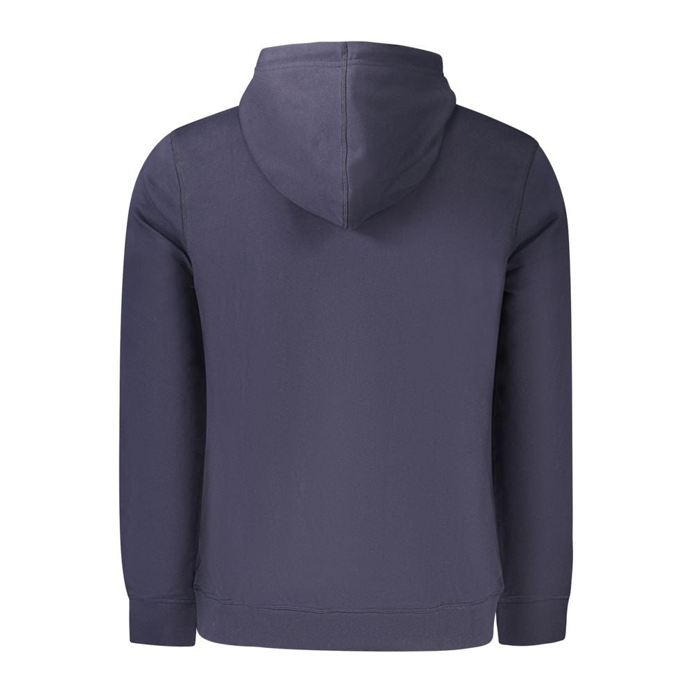 Blue Cotton Hoodie