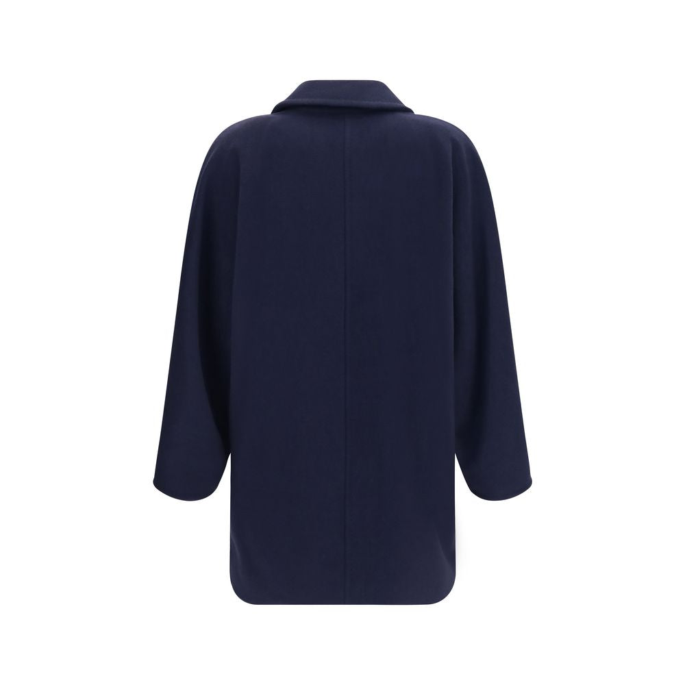 Wool‑Cashmere Double‑Breasted Jacket