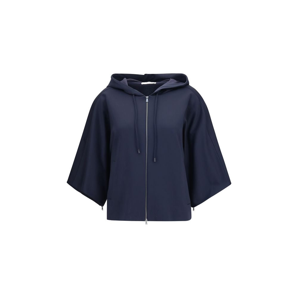 Fidato Hooded Polyamide-Cotton Sweatshirt