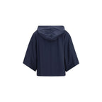 Fidato Hooded Polyamide-Cotton Sweatshirt