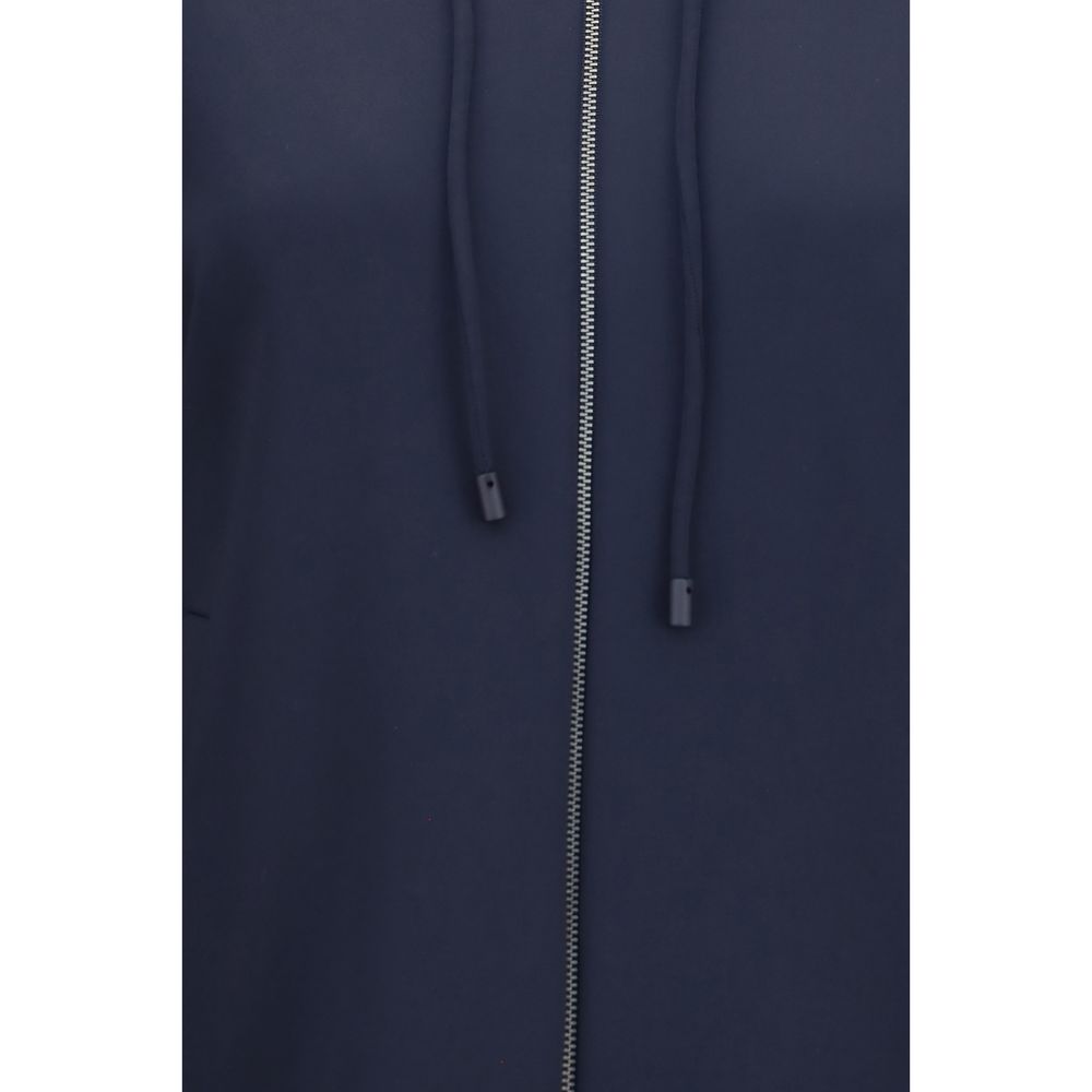 Fidato Hooded Polyamide-Cotton Sweatshirt