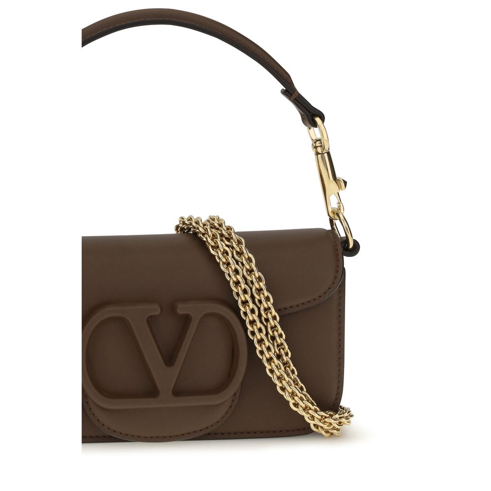 Mini Locò Calfskin Shoulder Bag