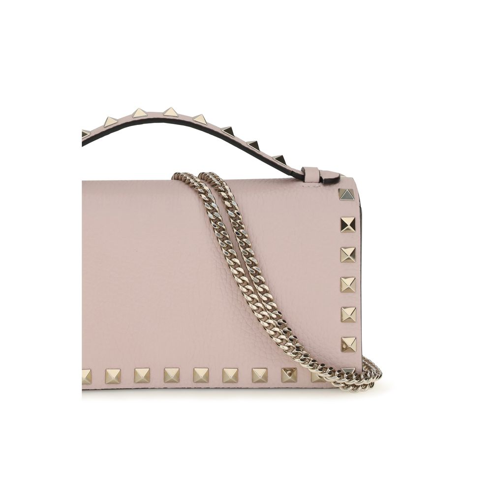 Calfskin Rockstud Wallet